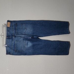 Calvin Klein Jeans Mens Size 40 Relaxed Straight Denim Med Wash